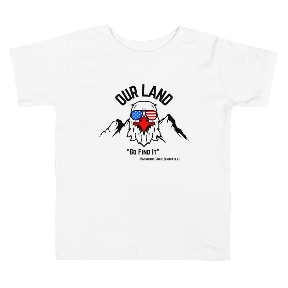 Toddler Cool Eagle Our Land Tee