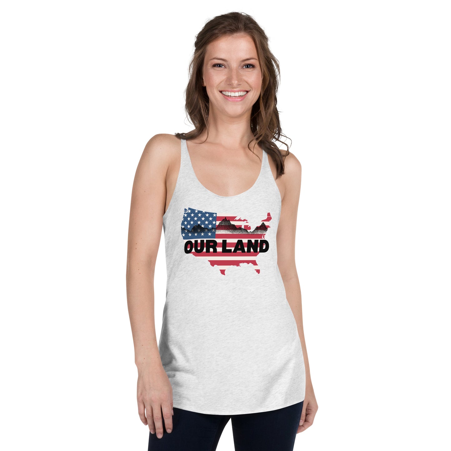 Women's Our Land 2024 Racerback Tank