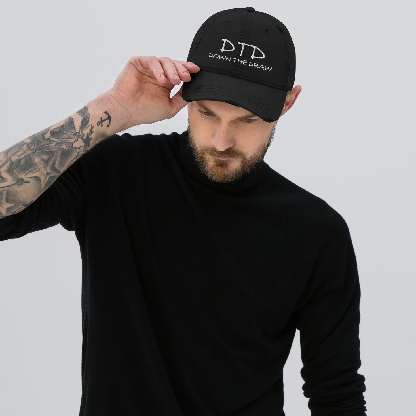 DTD Distressed Dad Hat
