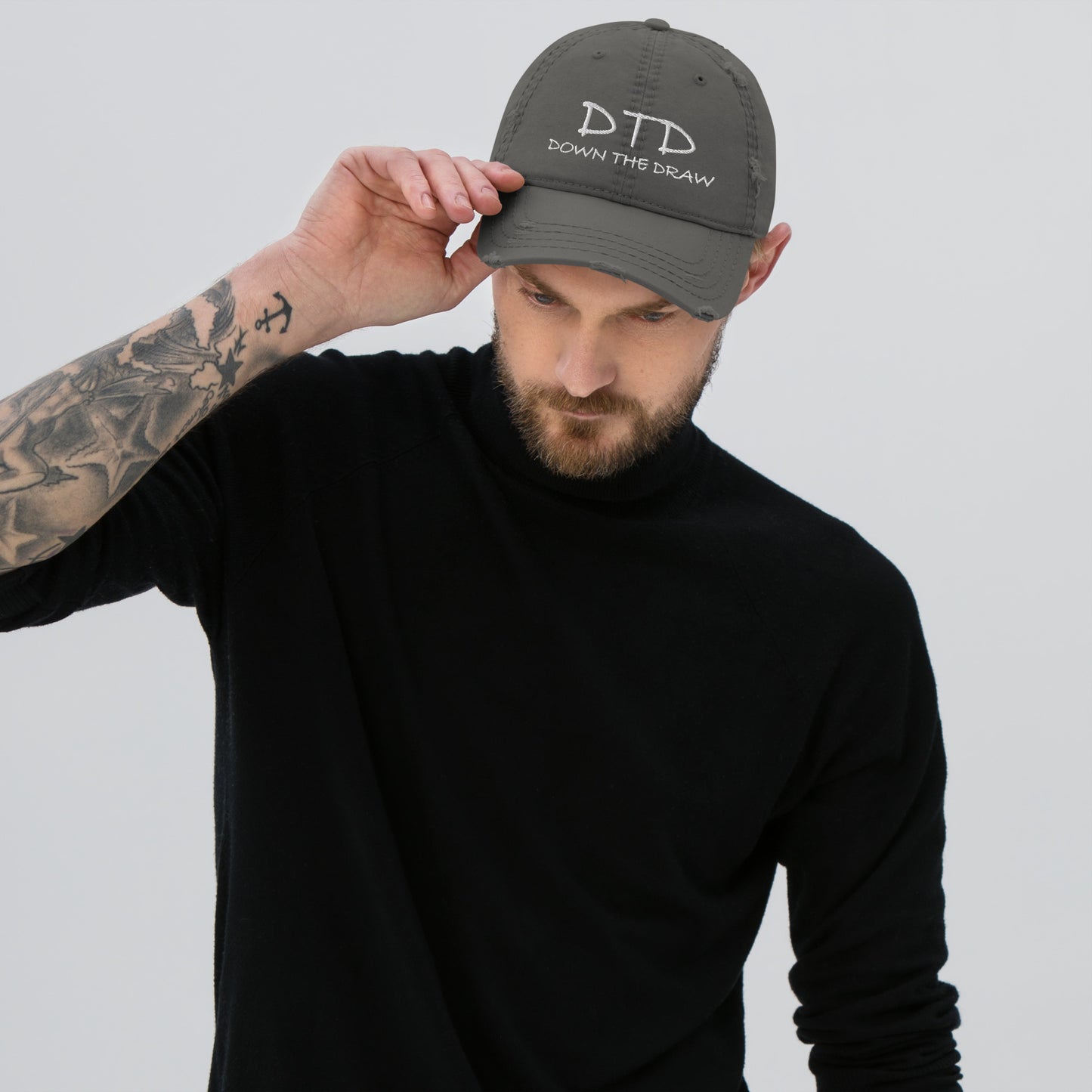 DTD Distressed Dad Hat