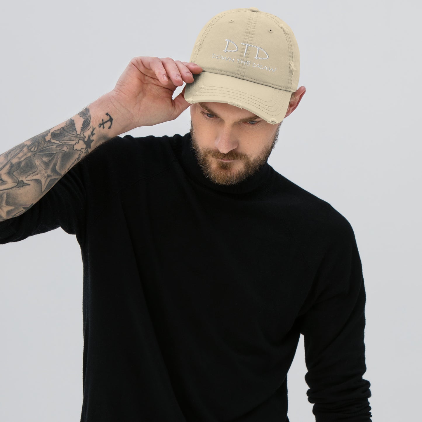 DTD Distressed Dad Hat