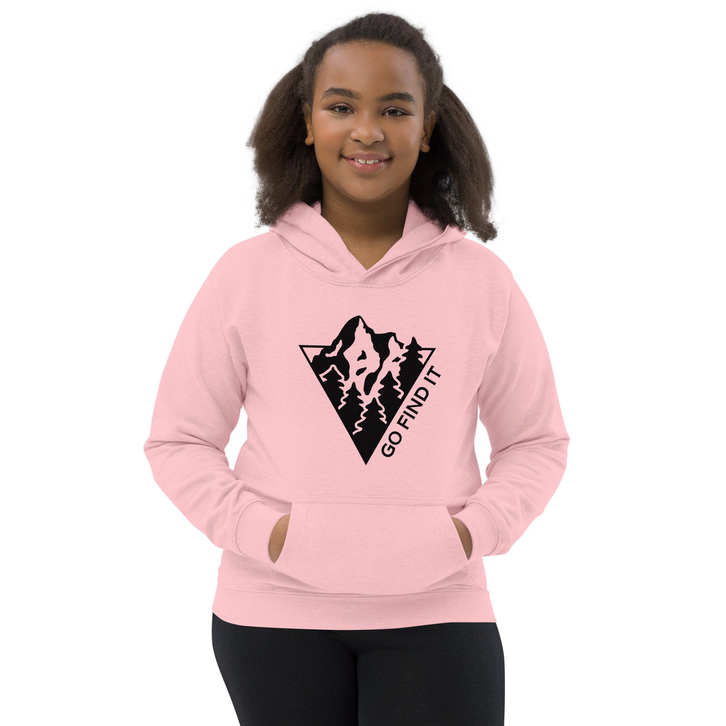 Kids Go Find It Mountain Hoodie