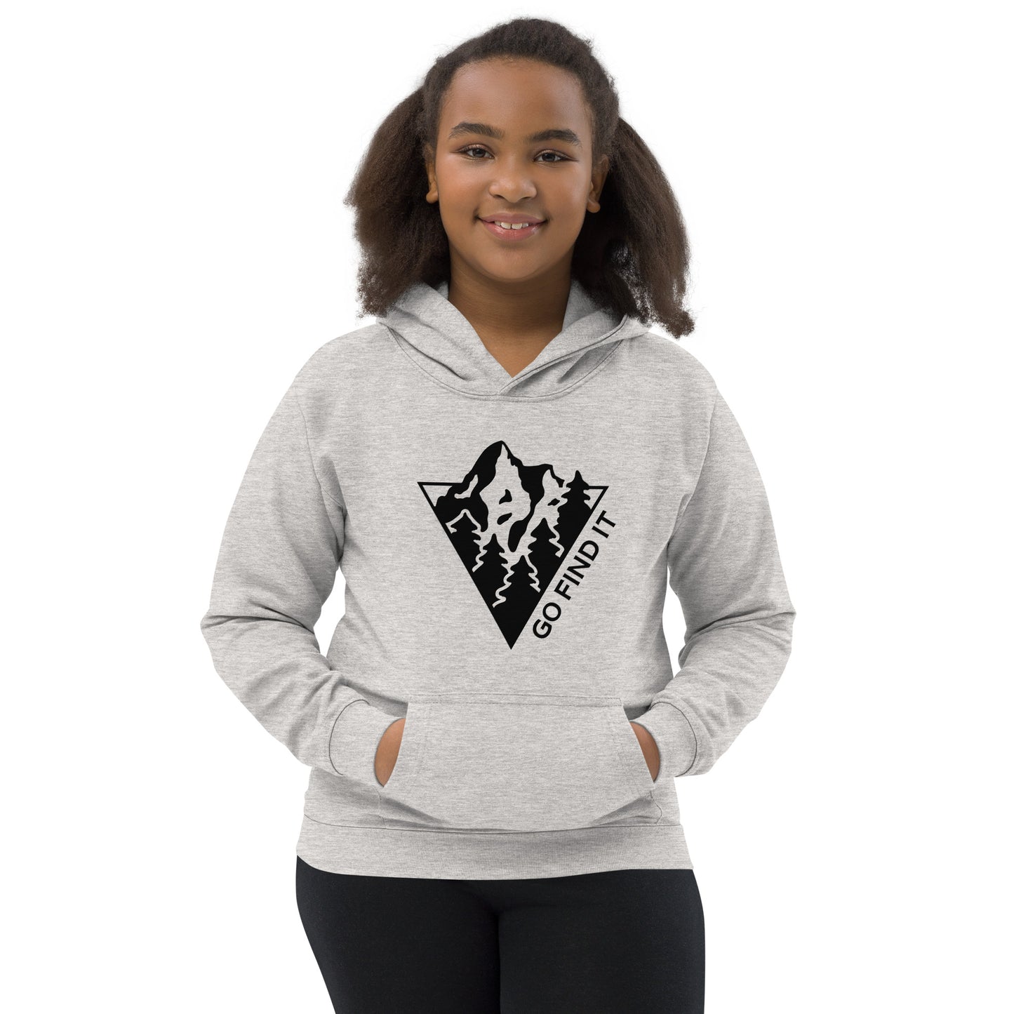 Kids Go Find It Mountain Hoodie