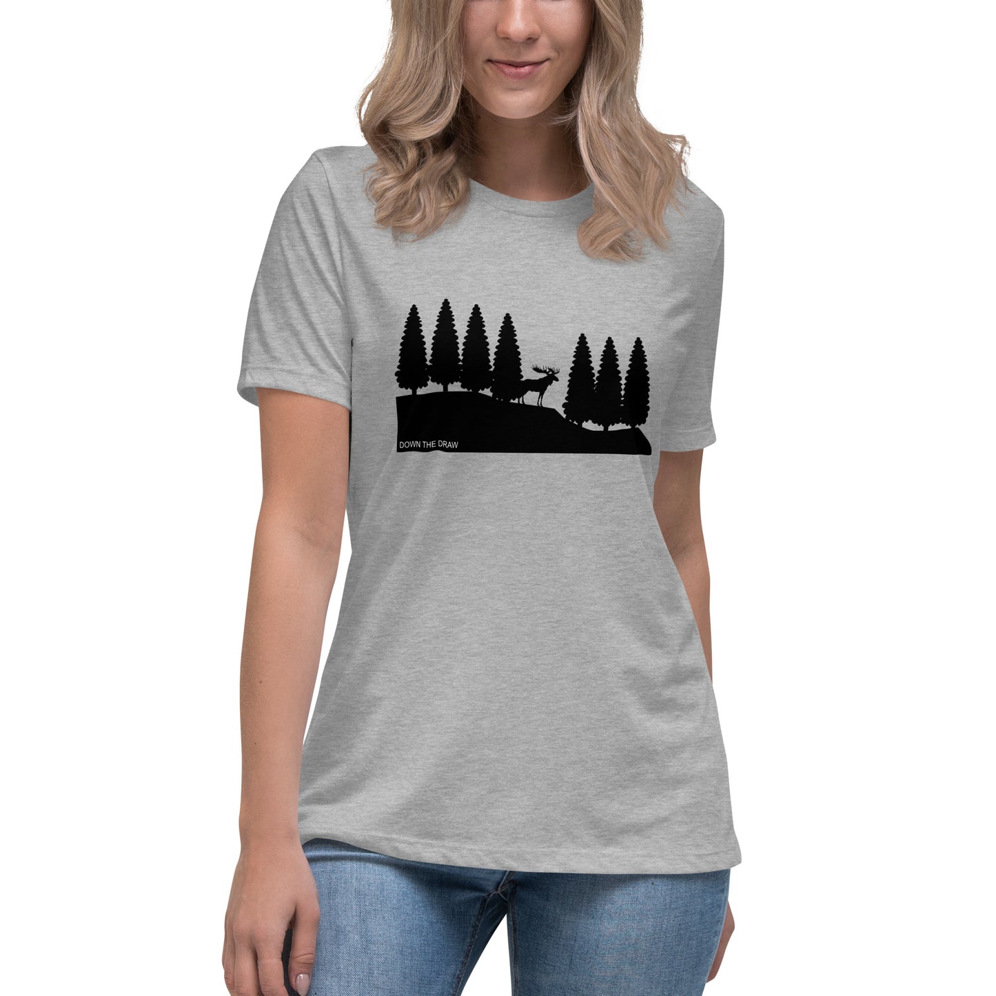 Women's In the Trees Tee - Moose