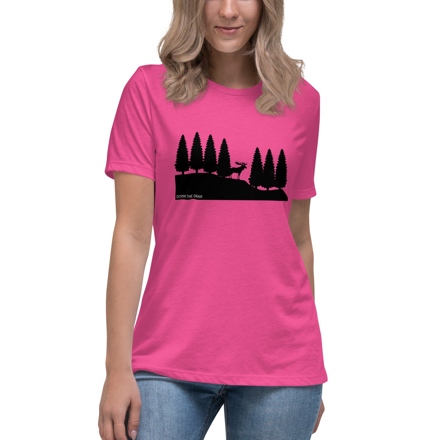 Women's In the Trees Tee - Moose