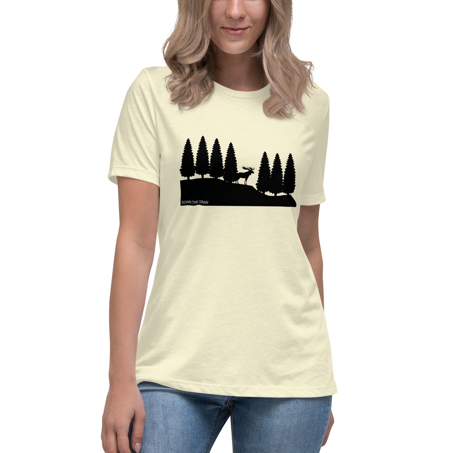 Women's In the Trees Tee - Moose