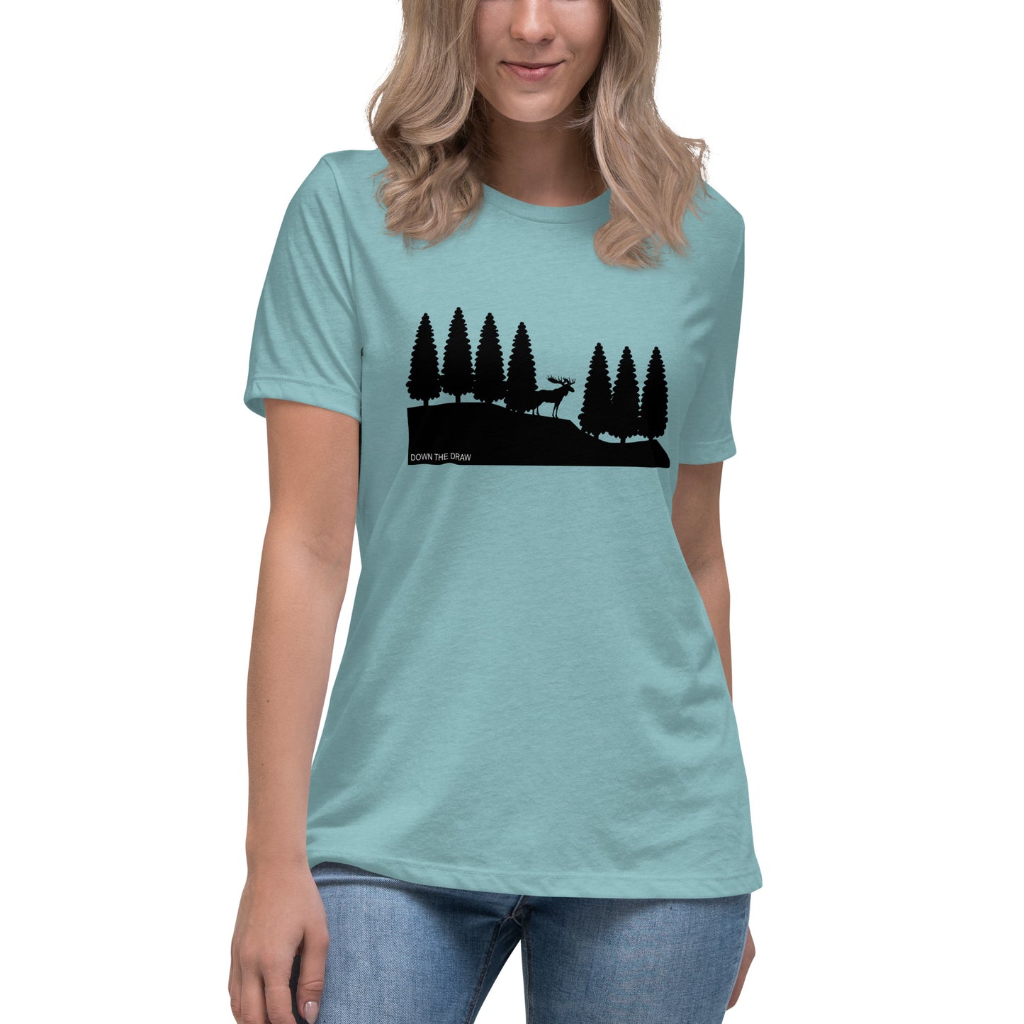 Women's In the Trees Tee - Moose