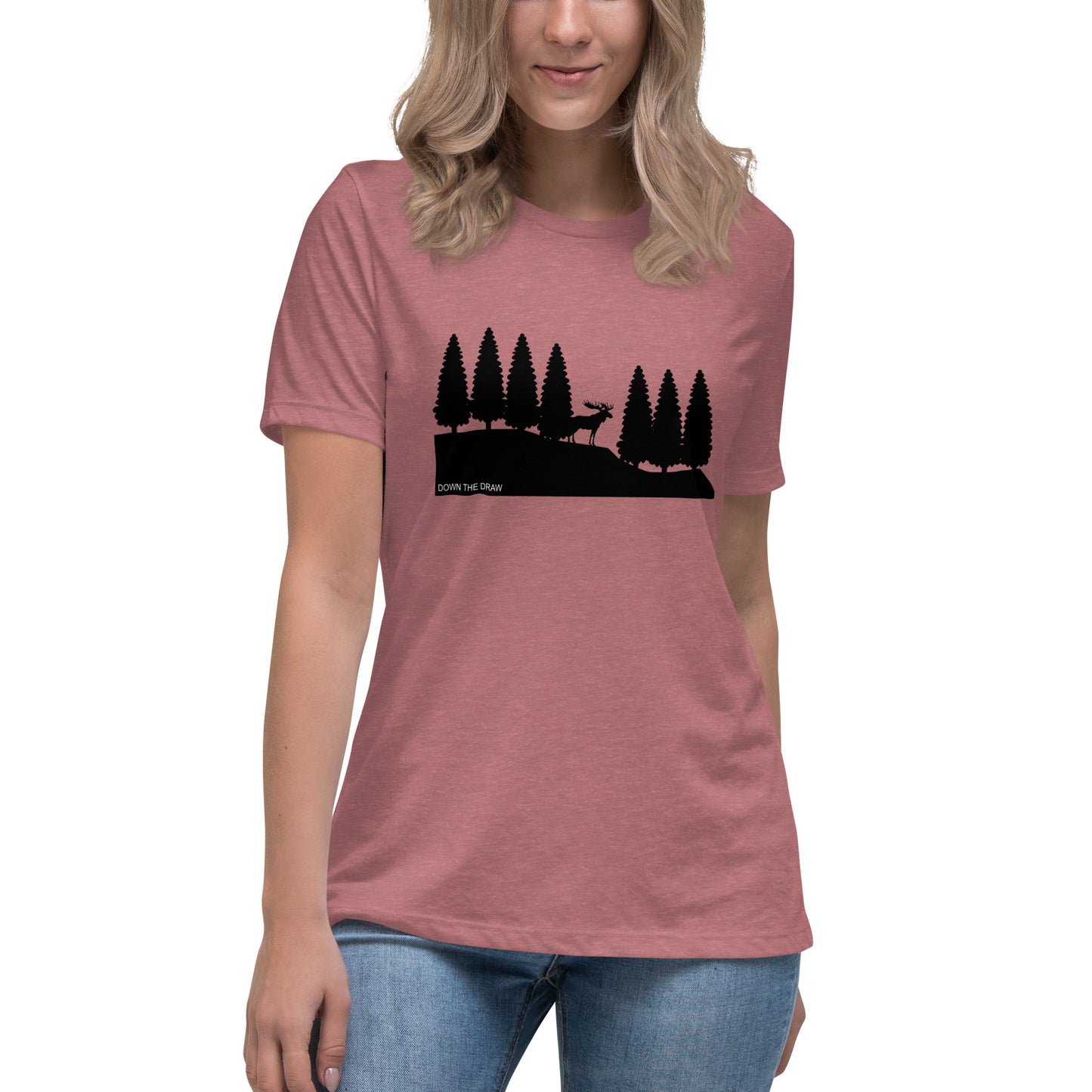 Women's In the Trees Tee - Moose