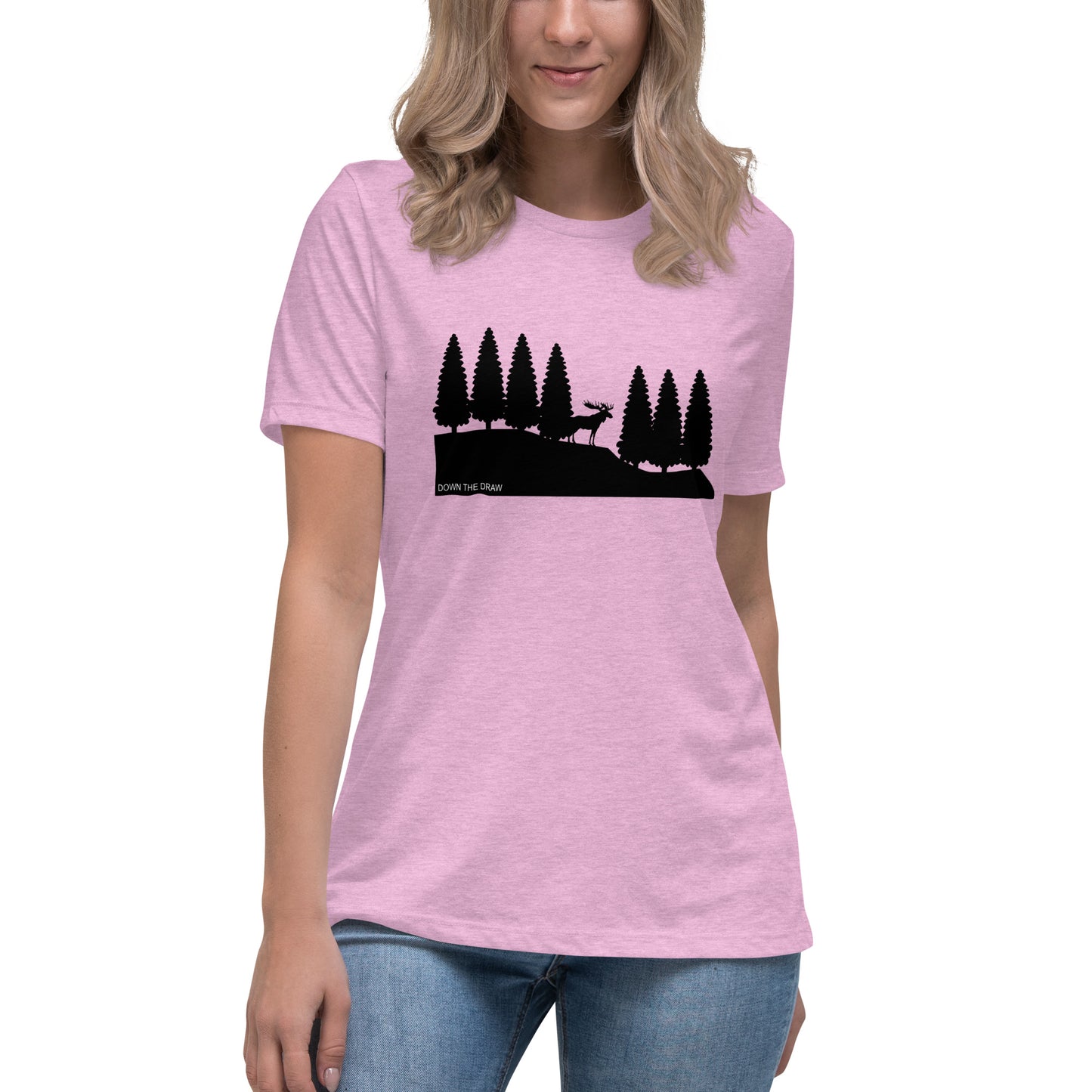 Women's In the Trees Tee - Moose