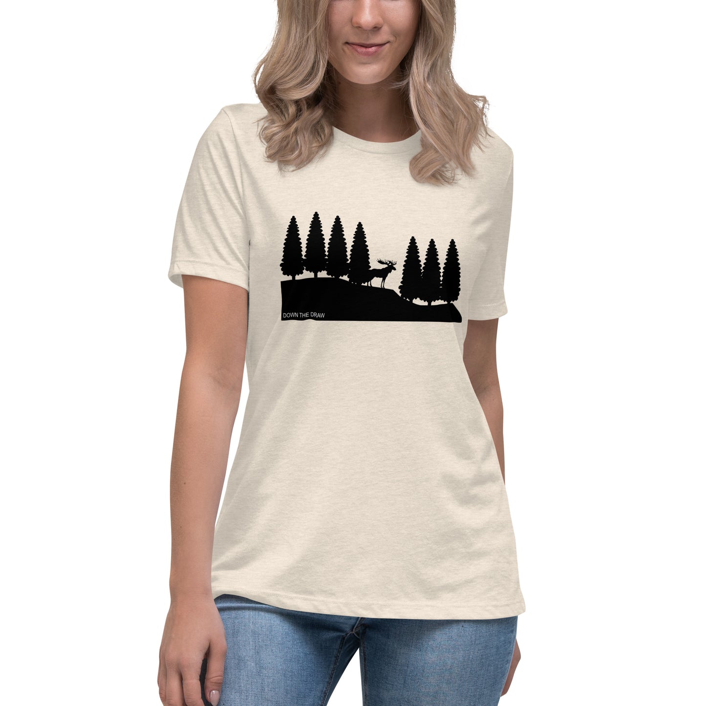Women's In the Trees Tee - Moose