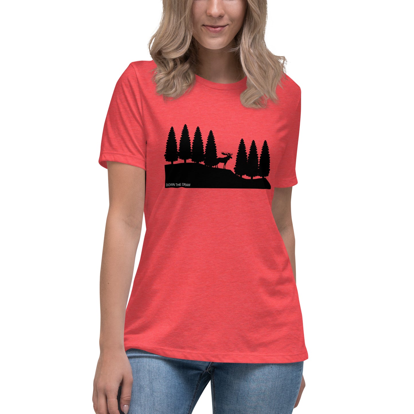 Women's In the Trees Tee - Moose