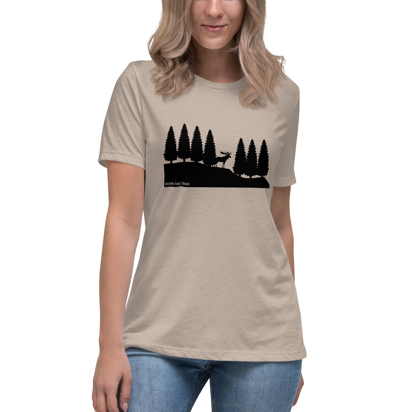 Women's In the Trees Tee - Moose