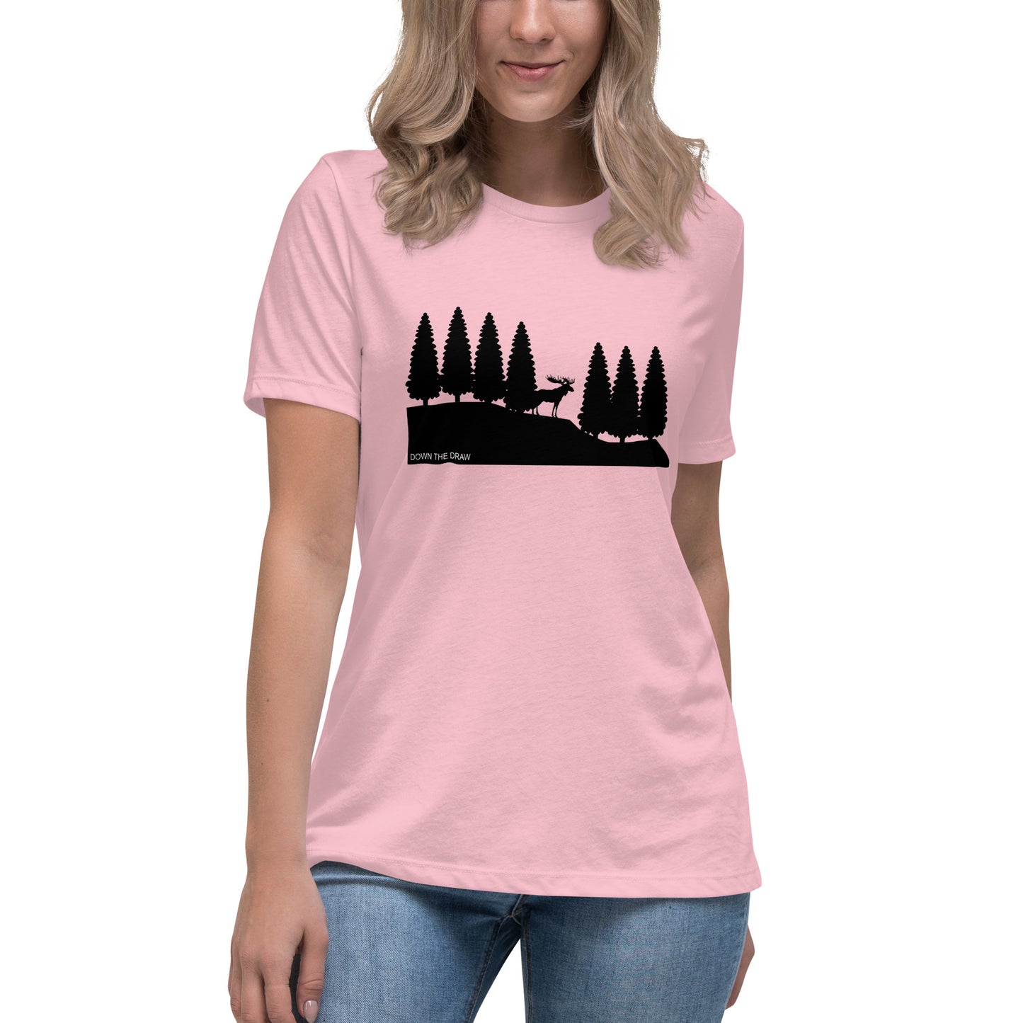 Women's In the Trees Tee - Moose