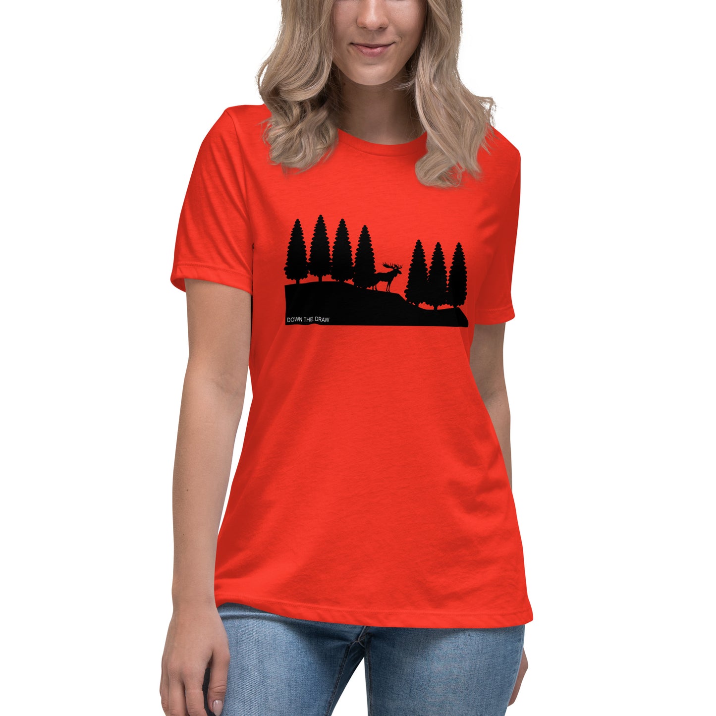 Women's In the Trees Tee - Moose