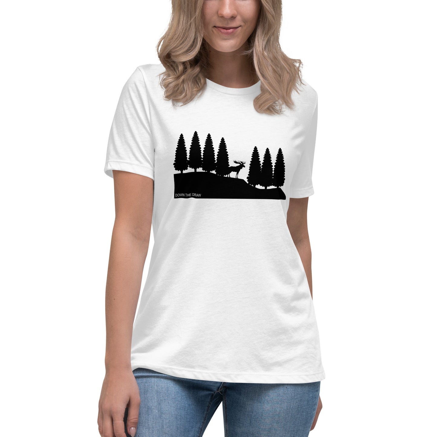 Women's In the Trees Tee - Moose