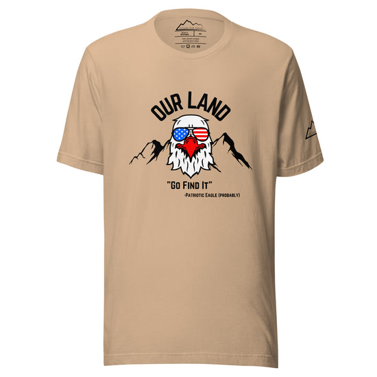 Unisex EAGLE TEE - COCOA