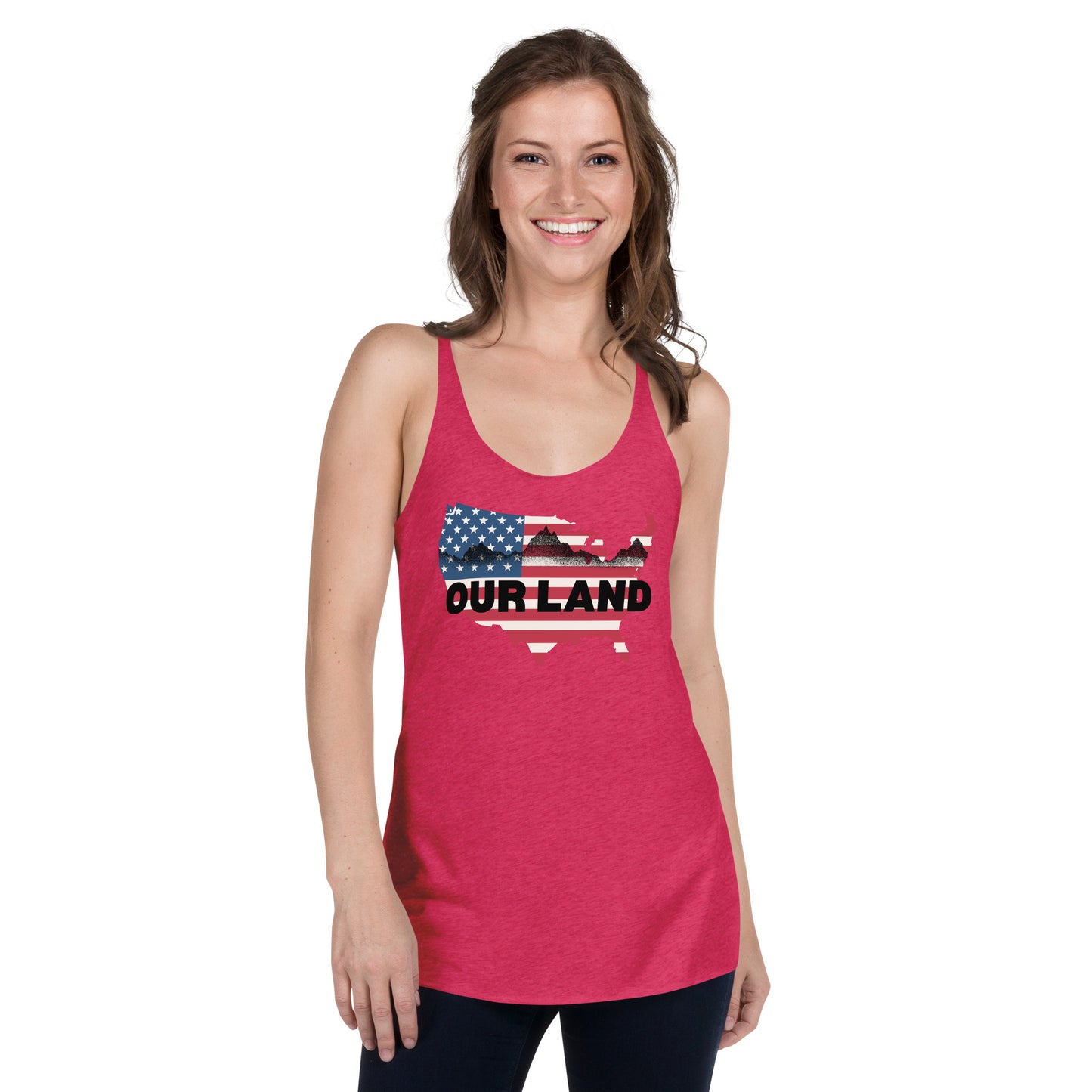 Women's Our Land 2024 Racerback Tank