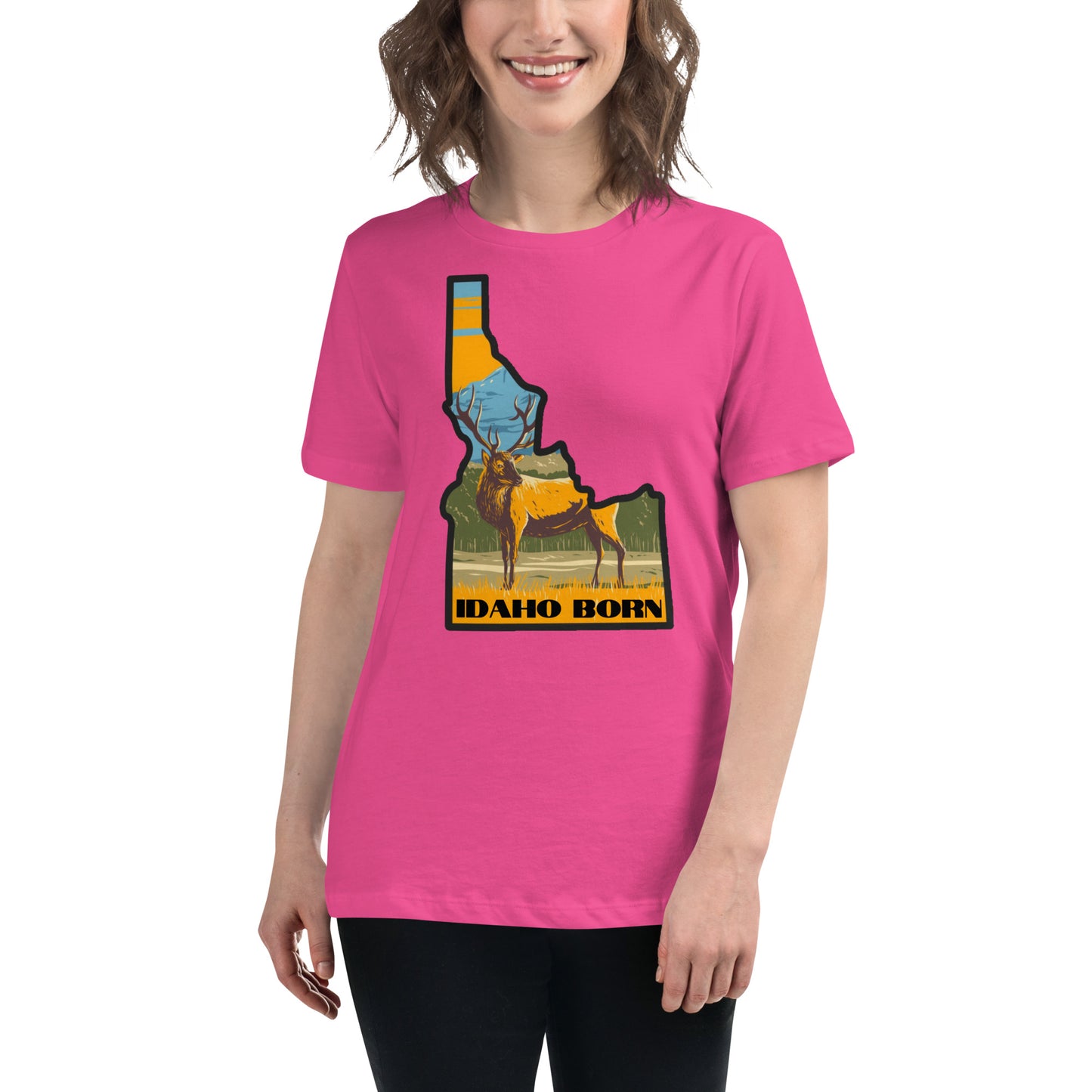 Women's Idaho Born Tee