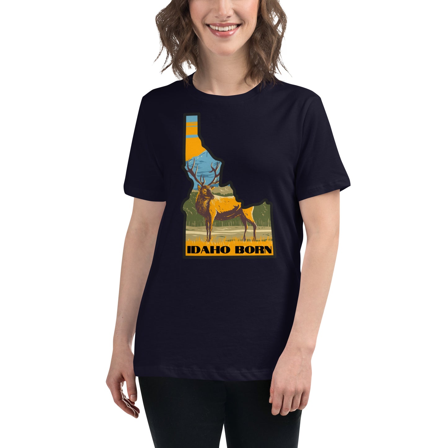 Women's Idaho Born Tee