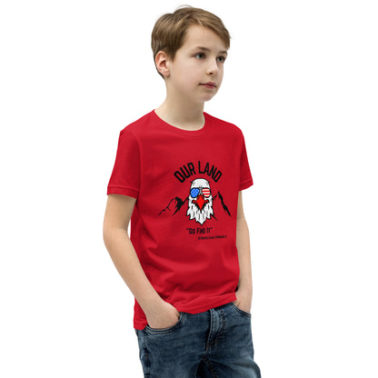 Youth Cool Eagle Our Land Tee