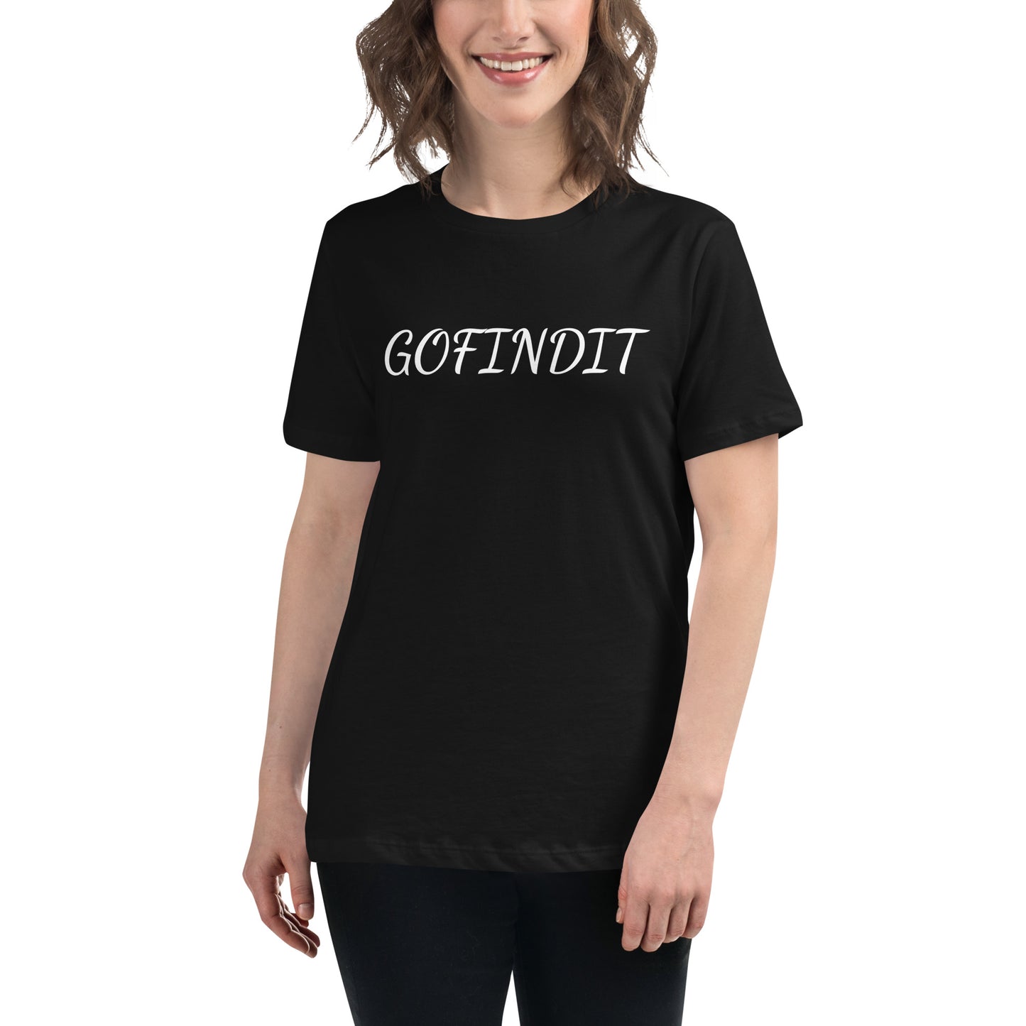 Women's GOFINDIT Tee - Elegant