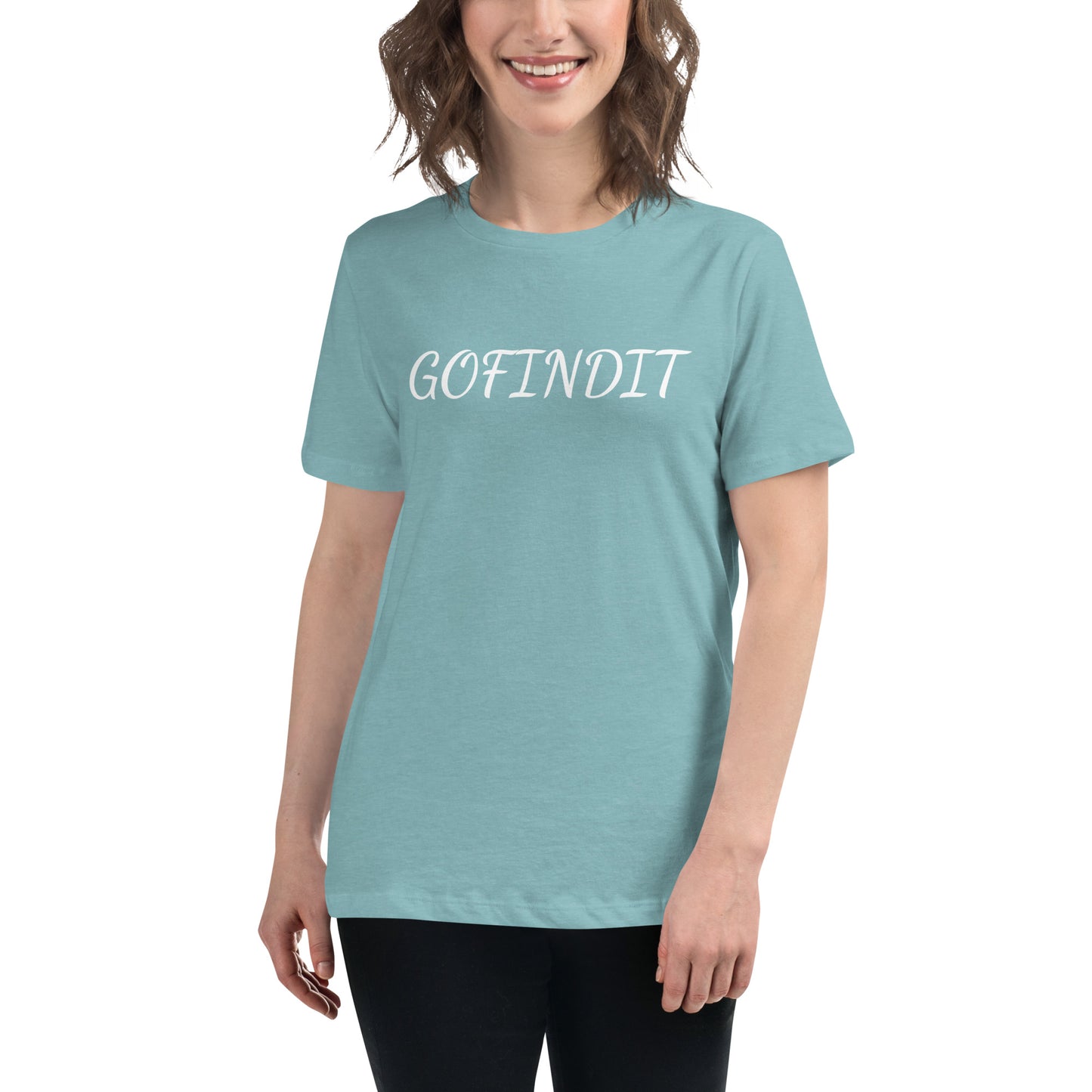 Women's GOFINDIT Tee - Elegant