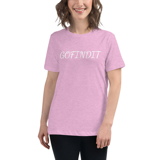 Women's GOFINDIT Tee - Elegant